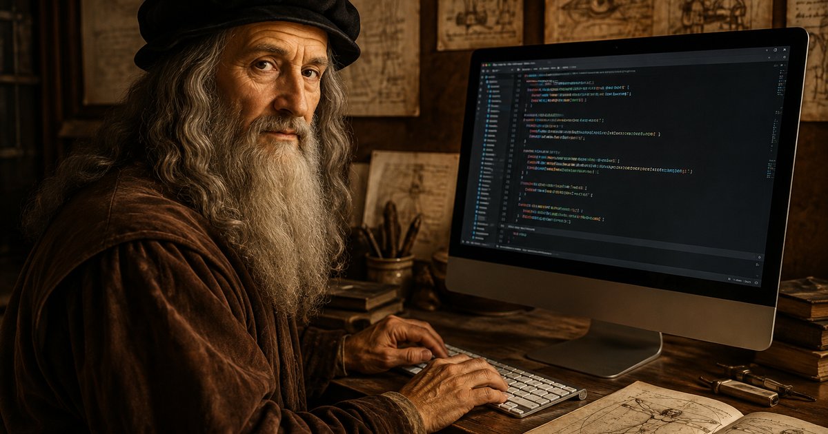 If Leonardo da Vinci Had Been a Programmer, He Would Probably Have Chosen Python